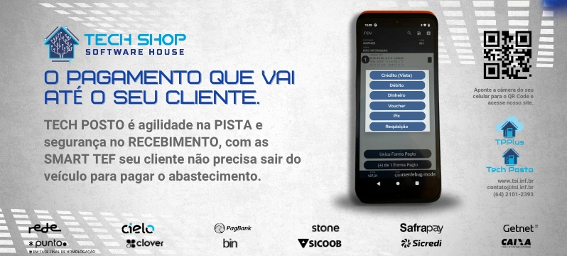 TECH SHOP - Anúncio